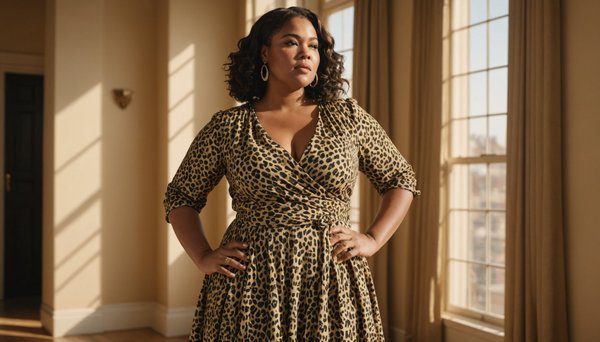 Robe léopard grande taille : style et élégance à petit prix