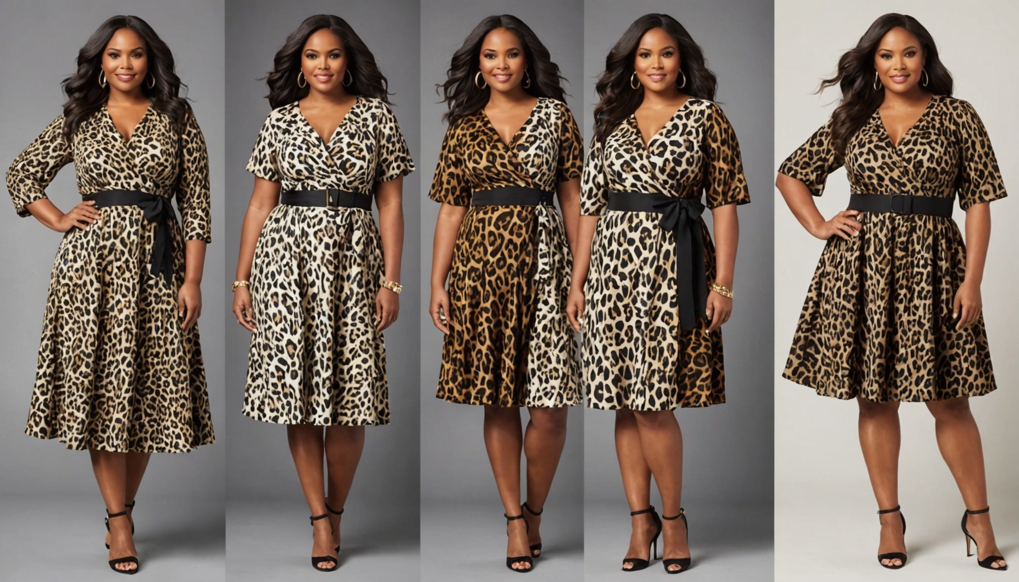 Vos questions sur la robe léopard grande taille